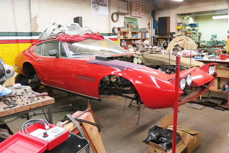 Maserati restoration